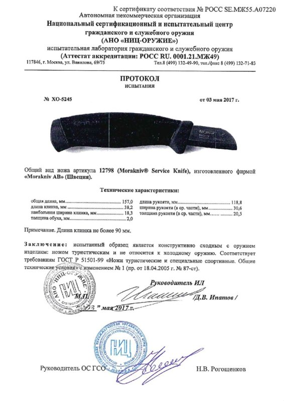 Нож нескладной Morakniv 12798