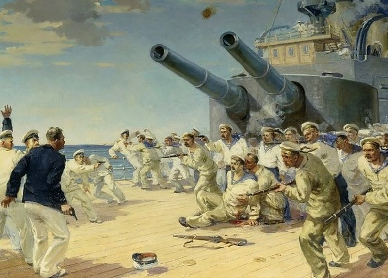 Восстание на «Потемкине». Картина 1952 г.