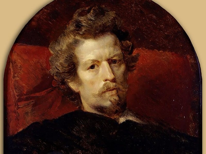 Автопортрет К.П. Брюллова 1848 г.
