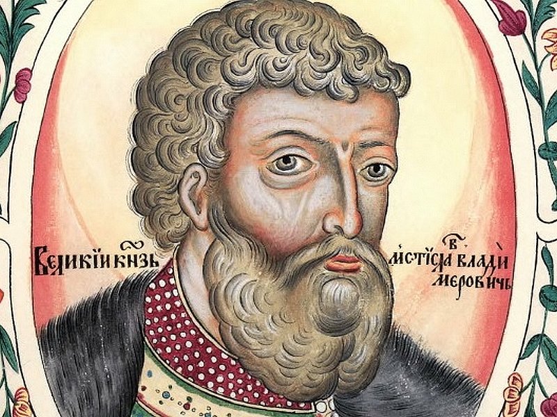 Мстислав Великий, миниатюра 1672 г.