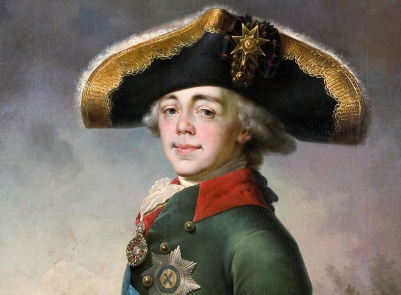 Портрет Павла I, 1796 г.