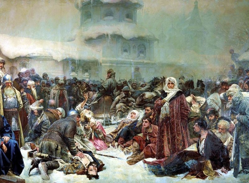 Марфа Посадница. Картина 1889 г.
