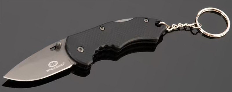Складной миниатюрный нож WithArmour WA-051BK во всей красе