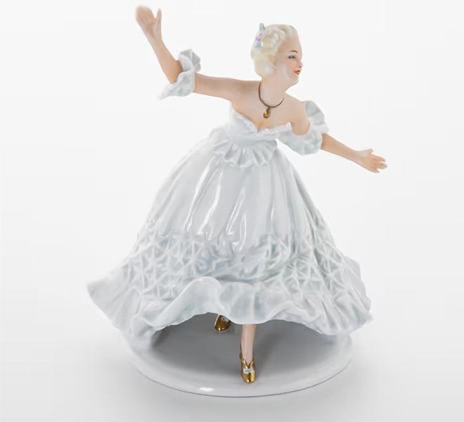 Статуэтка «Танцовщица» в стилистике Ар-деко (1953-1962 гг.)