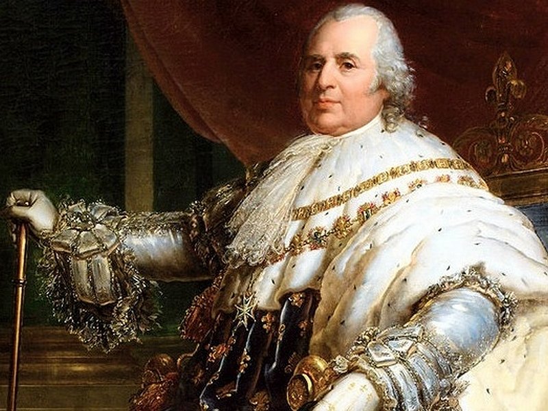 Людовик XVIII, портрет 1814 г.