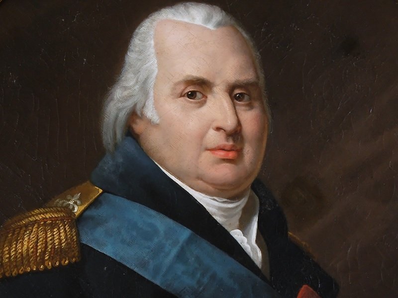 Людовик XVIII, портрет 1815 г.