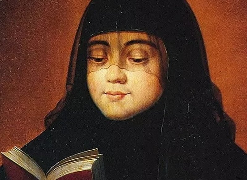 Евдокия Лопухина на портрете XVII в.
