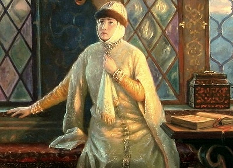 Евдокия Лопухина на картине XХ в.