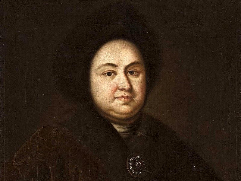 Е. Лопухина. Портрет 1728 г.