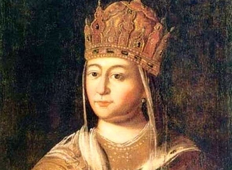 Царица Евдокия. Портрет 1690-х гг.