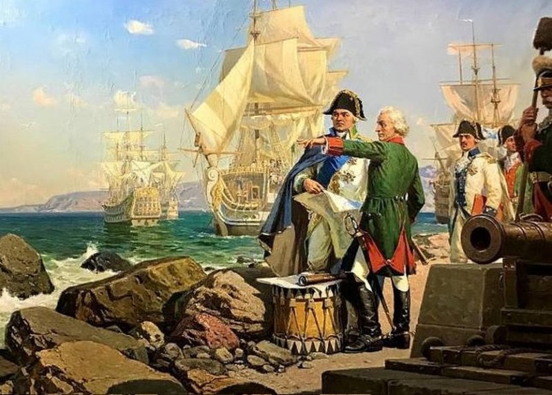 Адмирал Ушаков и фельдмаршал Суворов