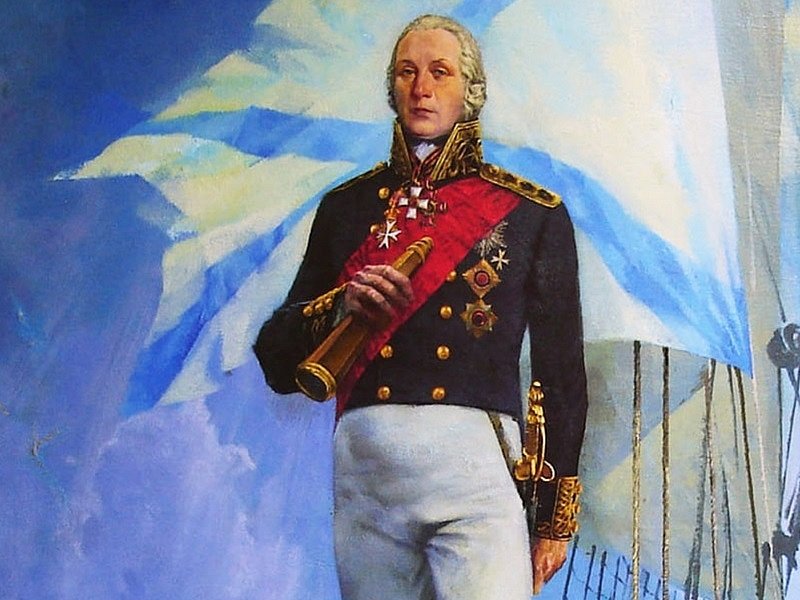 Адмирал Ушаков на современной картине