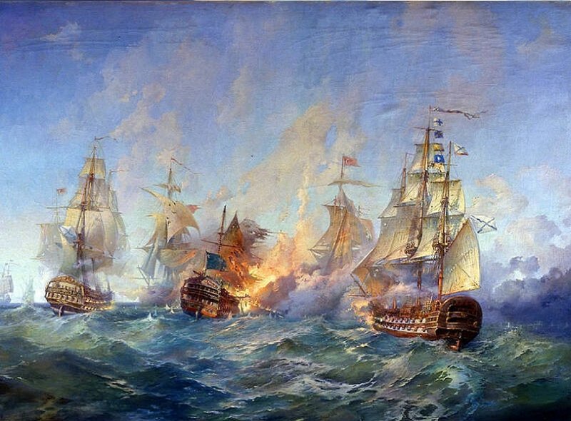 Керченское сражение под командованием Ушакова