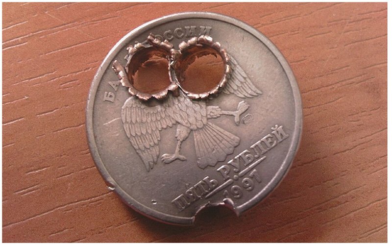 Эту монету вряд ли кто назовёт счастливой