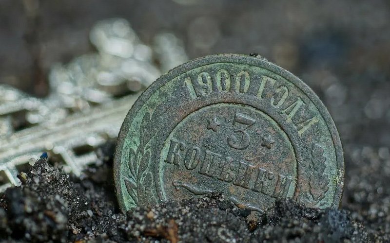 Медная монета императорской России