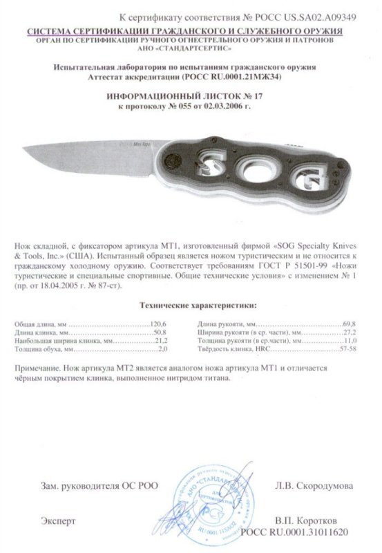 SOG MT1 (MT2)