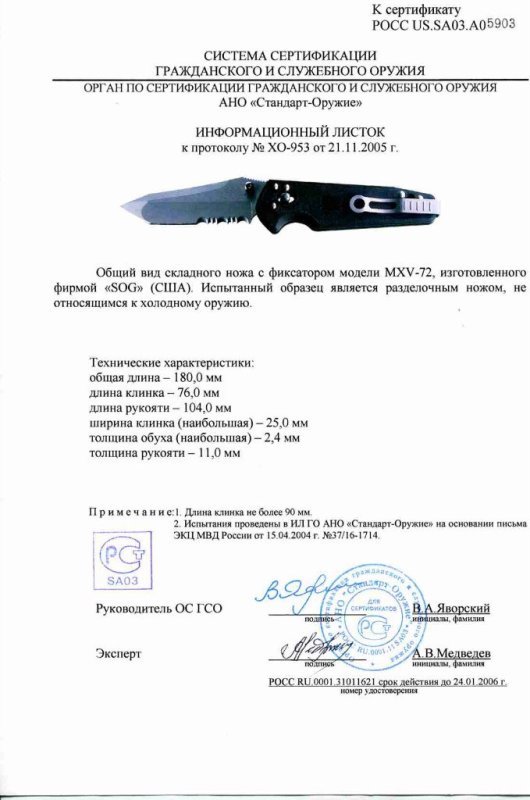 SOG MXV-72