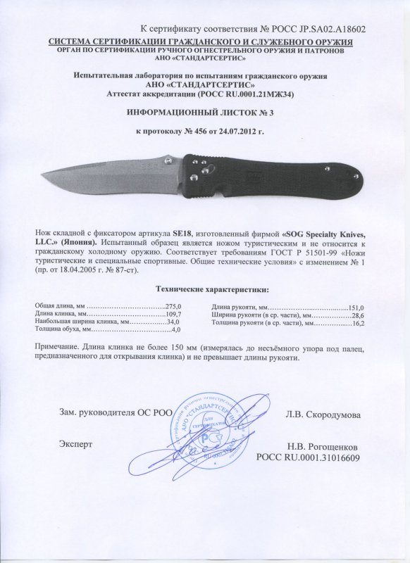 SOG SE18
