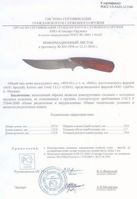SOG WD-01