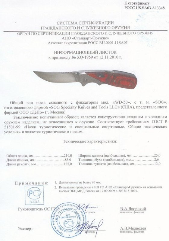 SOG WD-50
