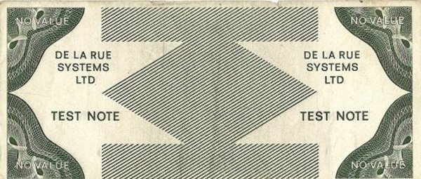 Тестовый доллар De La Rue