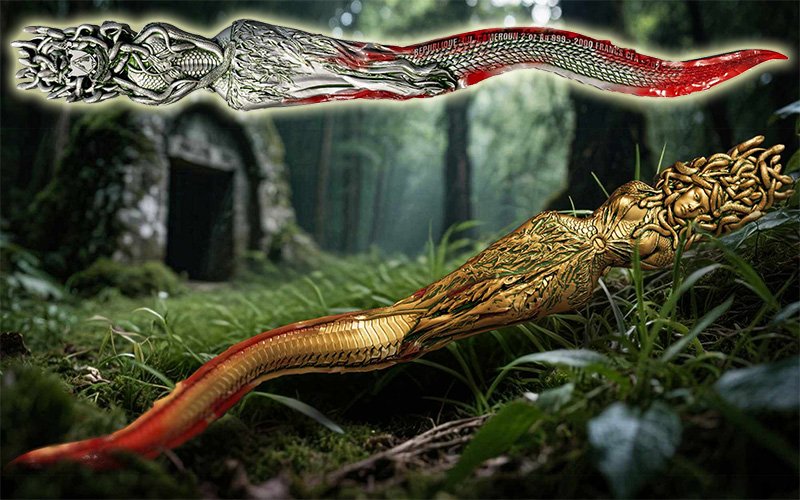 2000 франков КФА 2025 года «Medusa Dagger»