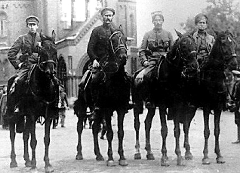 Советская милиция в 1917 г.