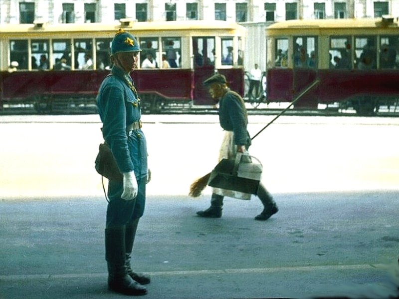 Милиционер в Москве, 1931 г.