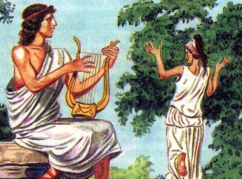 Эвридика танцует под песни Орфея