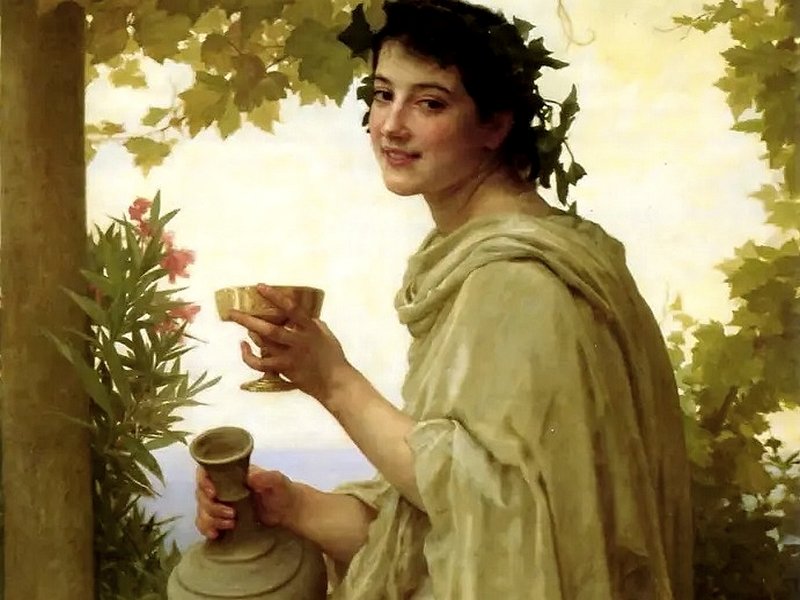 Вакханка. Картина 1894 г.