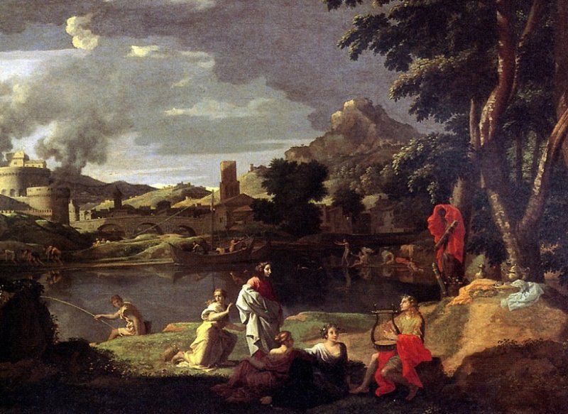 Орфей и Эвридика, картина 1648 г.