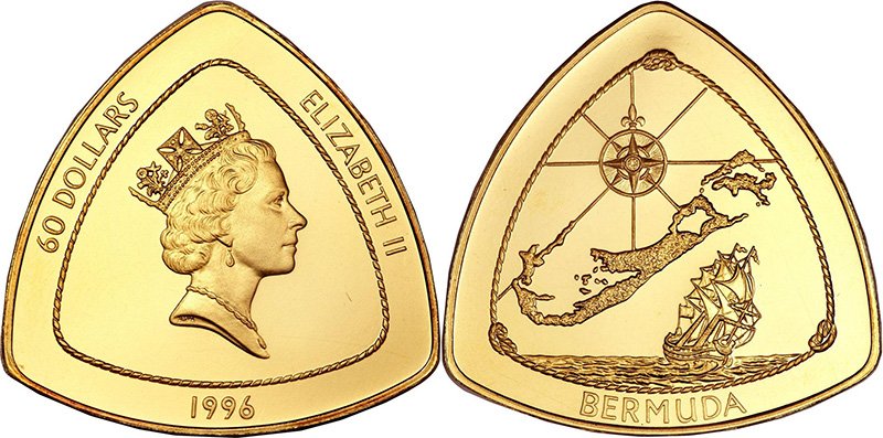 60 долларов 1996 года «Бермудский треугольник»