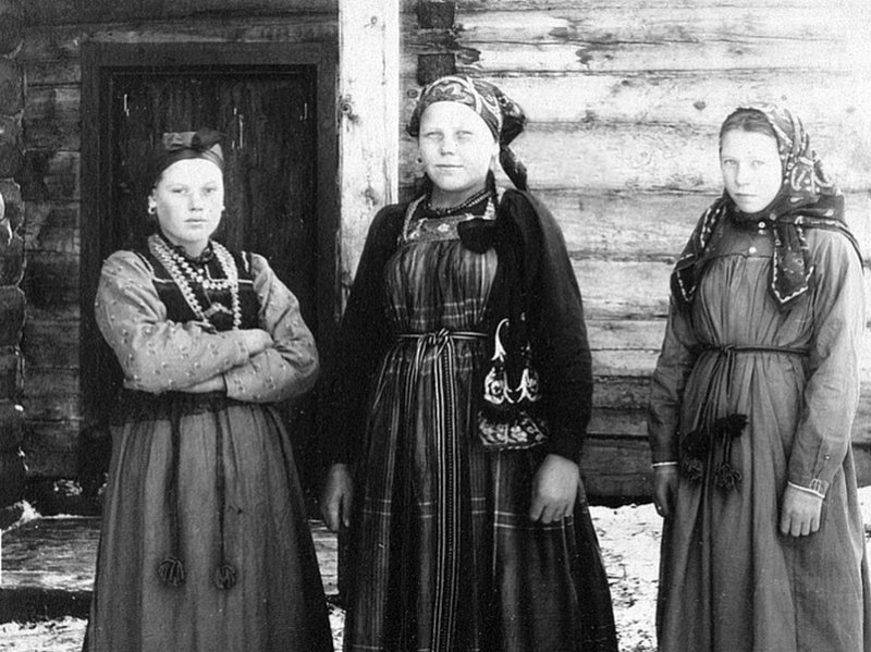 Поморские женщины, 1903 г. 