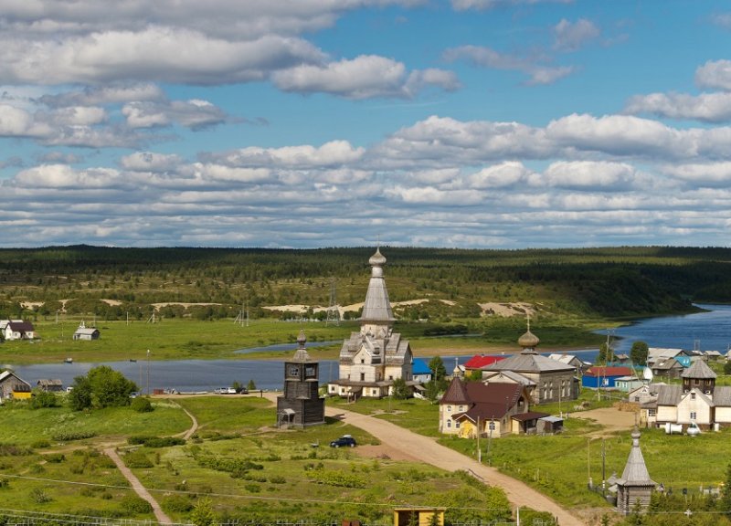 Пейзаж современного Поморья