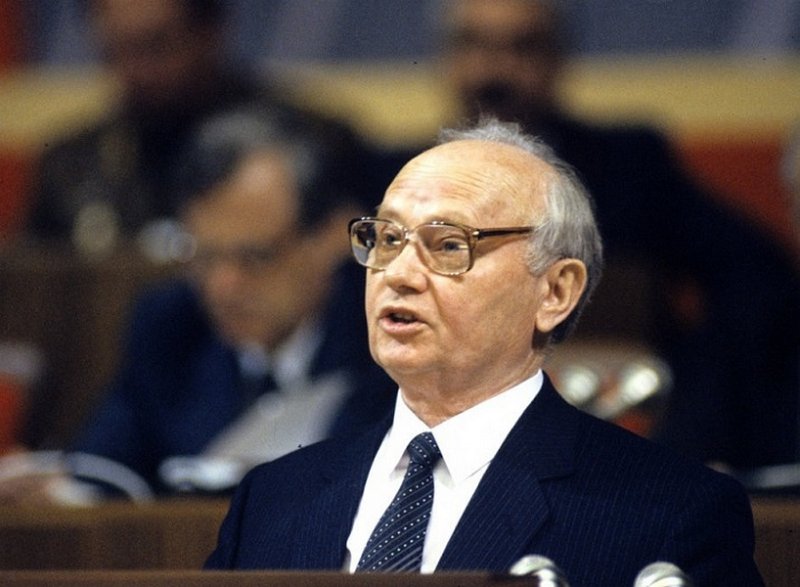 Фактический глава ГКЧП Владимир Крючков, 1989 г.