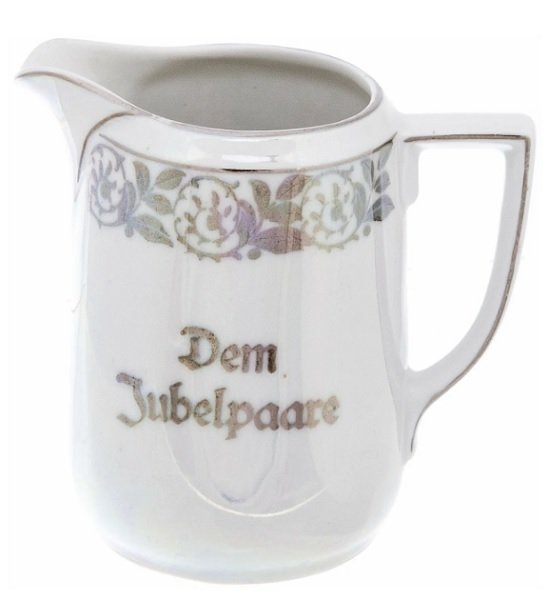 Сливочник из чайного сервиза "dem jubelpaare" (1922-1927 гг.)
