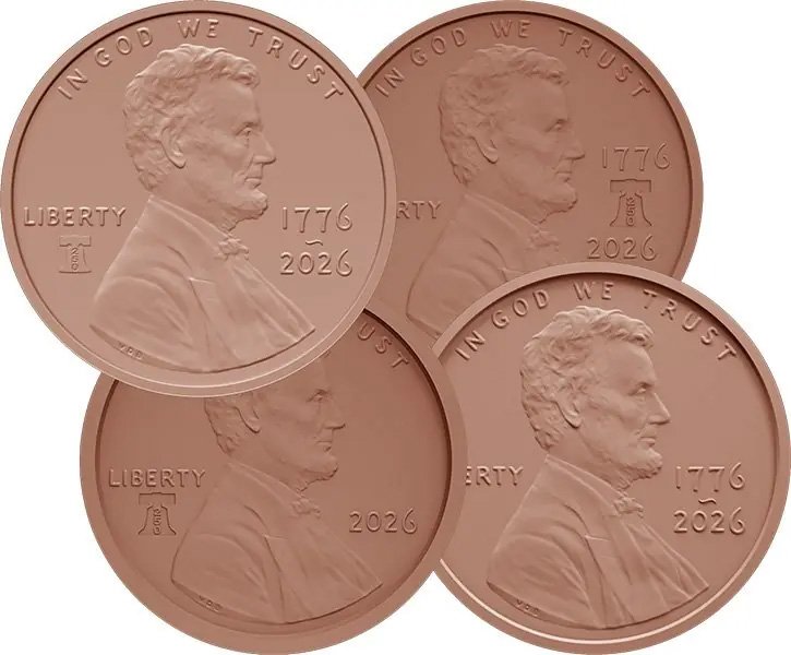 Четыре варианта расположения памятных меток