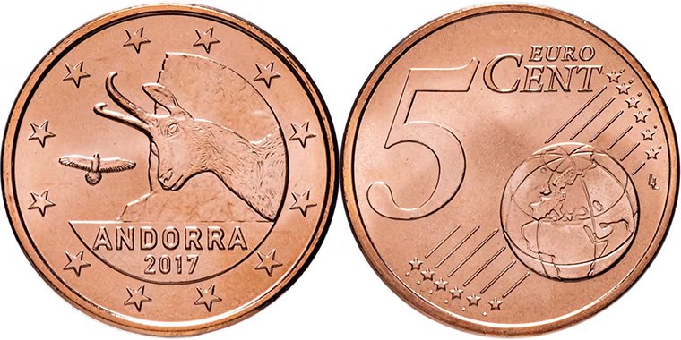 5 евроцентов Андорры