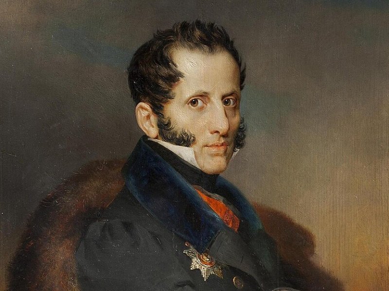 Граф С.С. Уваров. Портрет 1833 г.