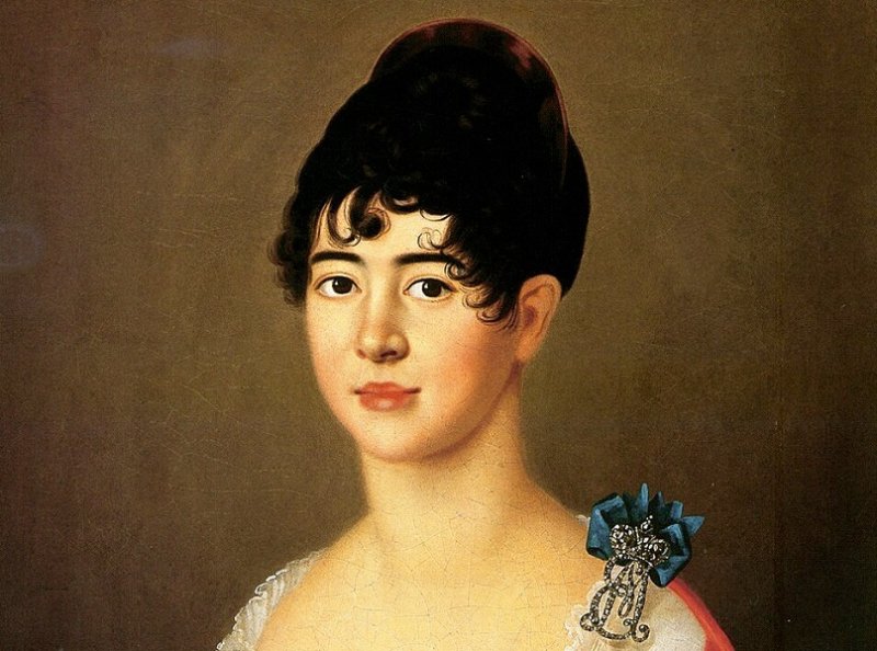 Графиня Екатерина Уварова. Портрет 1800 г.