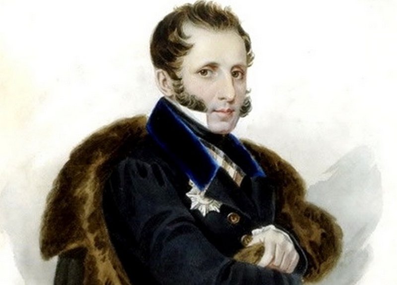 С.С. Уваров, рисунок 1815 г.