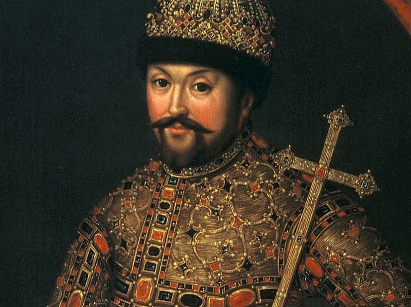Царь Михаил Федорович. Портрет 1636 г.