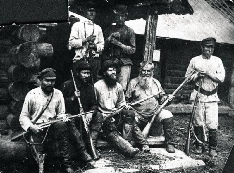 Вооруженные тамбовские крестьяне, 1920 г.