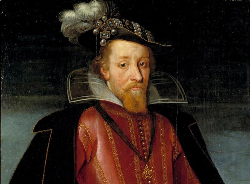 Король Яков I. Портрет 1620-х гг.