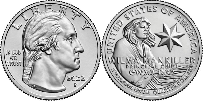 Quarter dollar Wilma Mankiller