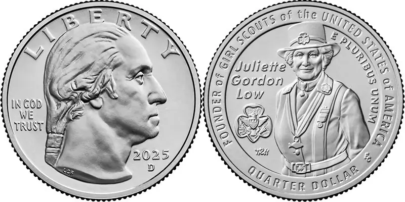 Quarter dollar Juliette Gordon Low