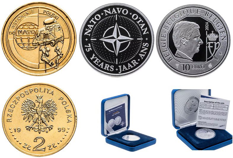 Монеты в честь НАТО