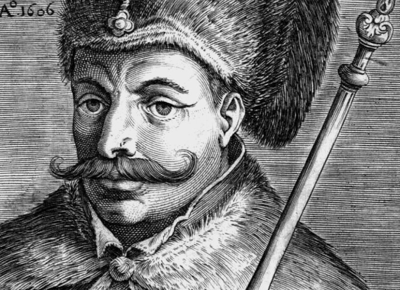 Лжедмитрий II на польской гравюре XVII в.