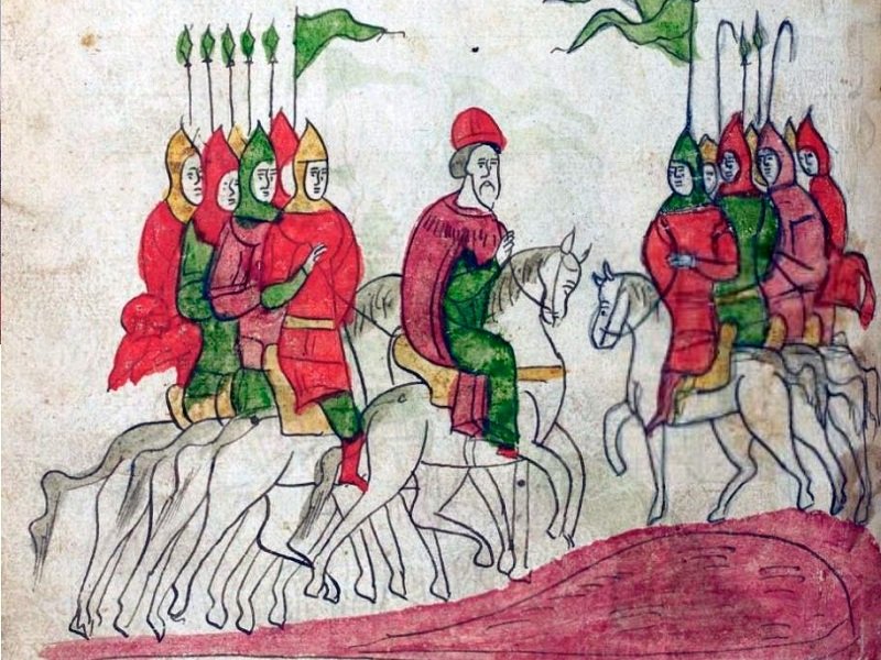 Задонщина. Миниатюра из списка XV в.