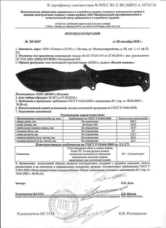 НОКС Белый медведь